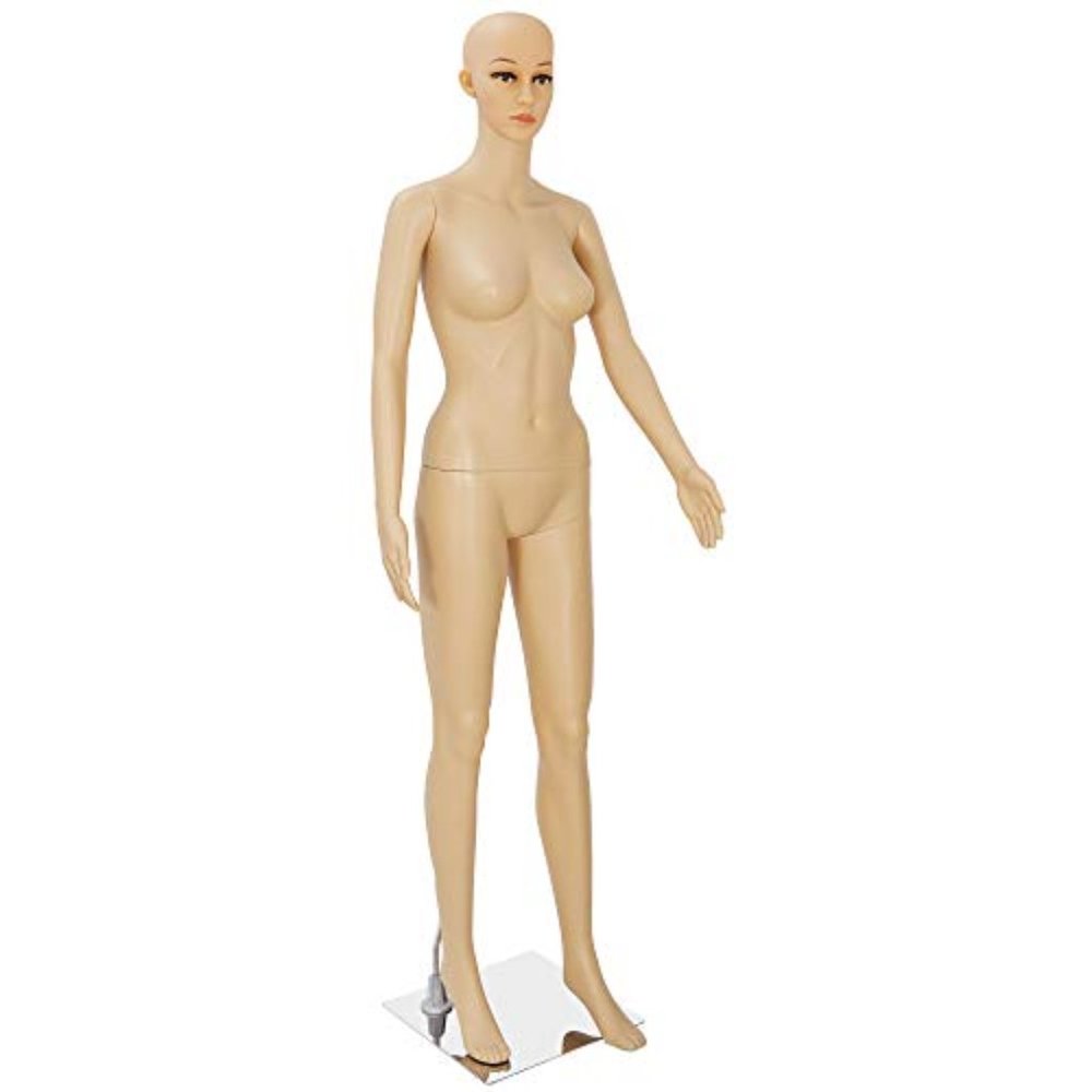 Mannequin Full Body Dress Form Female Adjustable Realistic Model Stand